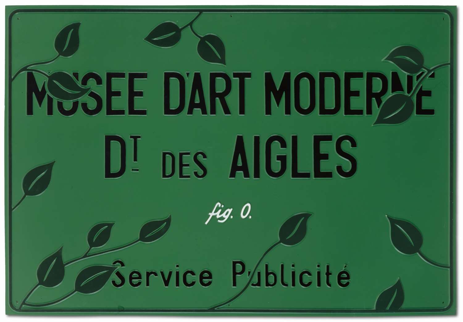 Musée d’Art Moderne, Département des Aigles, Section Publicité, 1971. Photograph by MASI Lugano.